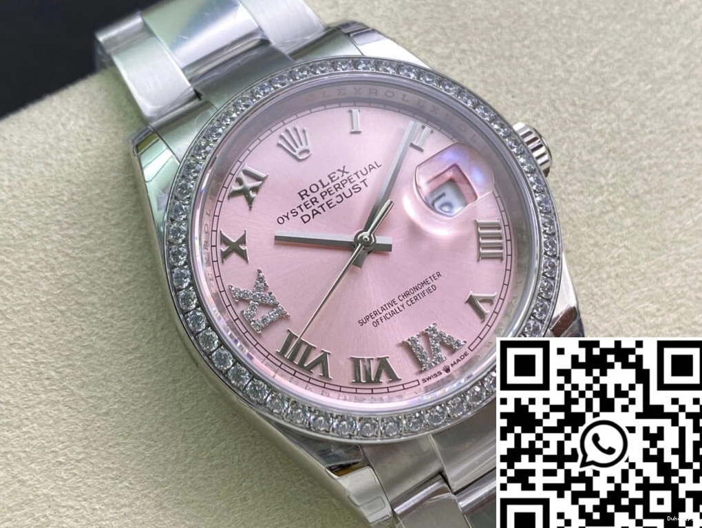 751 M126284RBR-0024 Diamond-set Affordable EW Datejust Dial Factory Rolex 0708